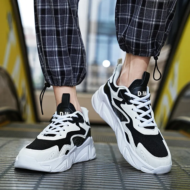 D&W Anti Slip And Wear Resistant Breathable Low Top Casual Running Shoes Unisex-11