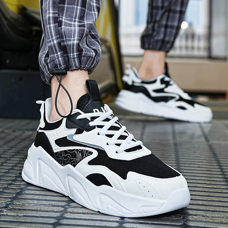 D&W Anti Slip And Wear Resistant Breathable Low Top Casual Running Shoes Unisex-10