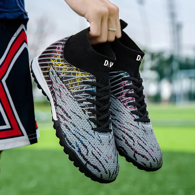 D&W Anti Slip Wear Resistant Soccer Shoes Unisex-4