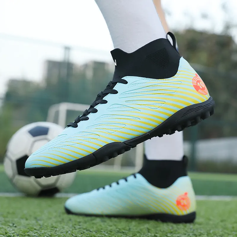 D&W Artificial Ground Slip Resistant Soccer Shoes Men's-8