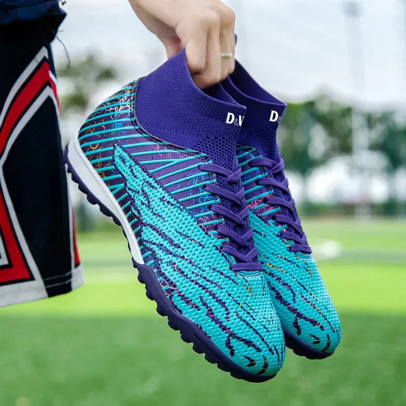 D&W Anti Slip Wear Resistant Soccer Shoes Unisex-18