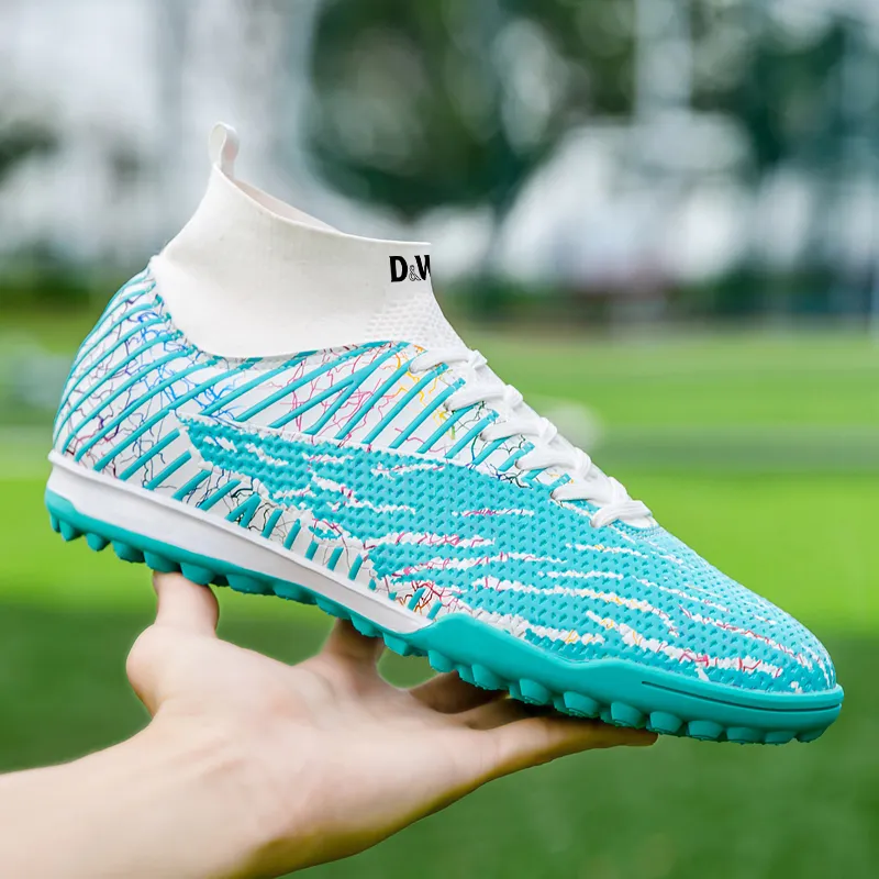 D&W Anti Slip Wear Resistant Soccer Shoes Unisex-9