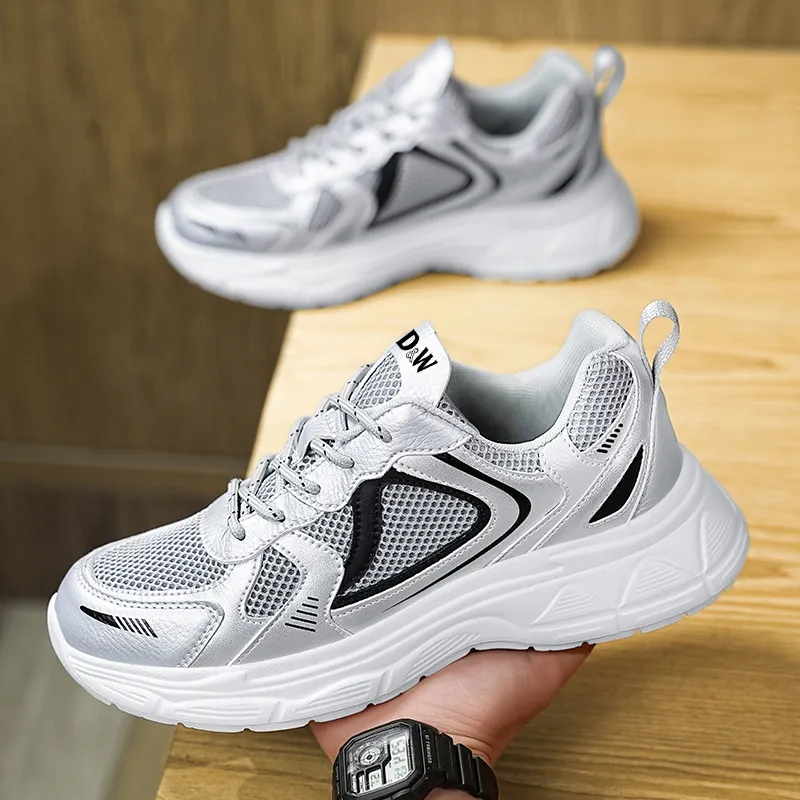D&W Slip Resistant, Abrasion Resistant, Breathable Low Top Casual Running Shoes Unisex-15