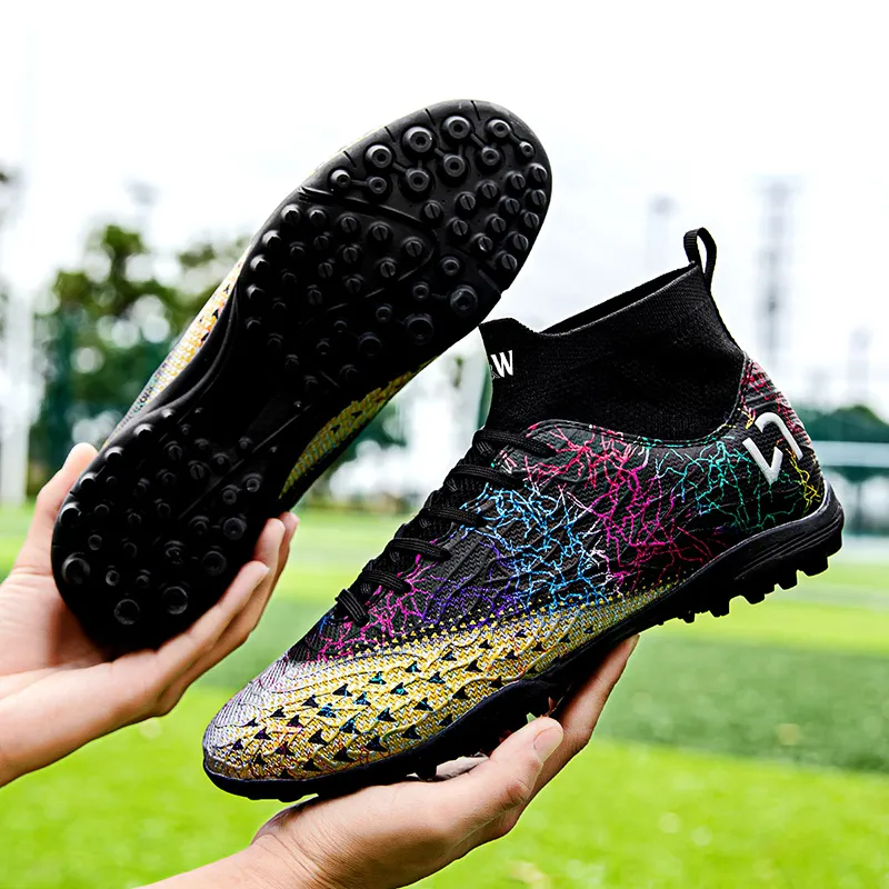 D&W Anti Slip Wear Resistant Soccer Shoes Men's-11