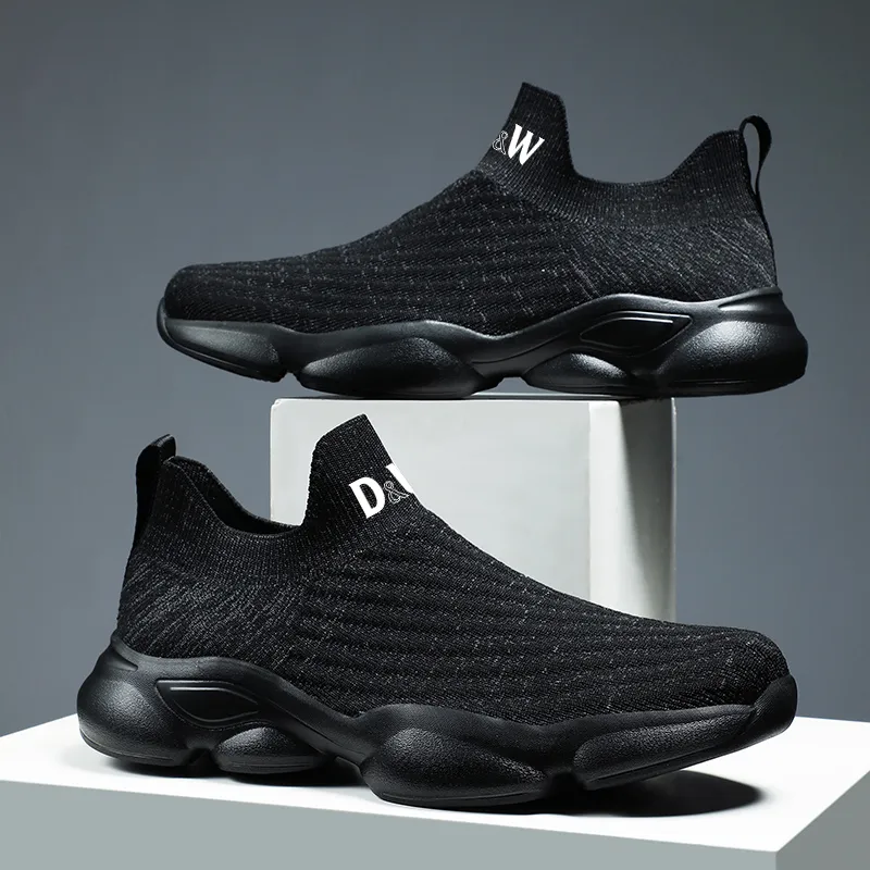D&W Anti Slip And Wear Resistant Breathable Low Top Running Shoes Unisex-12