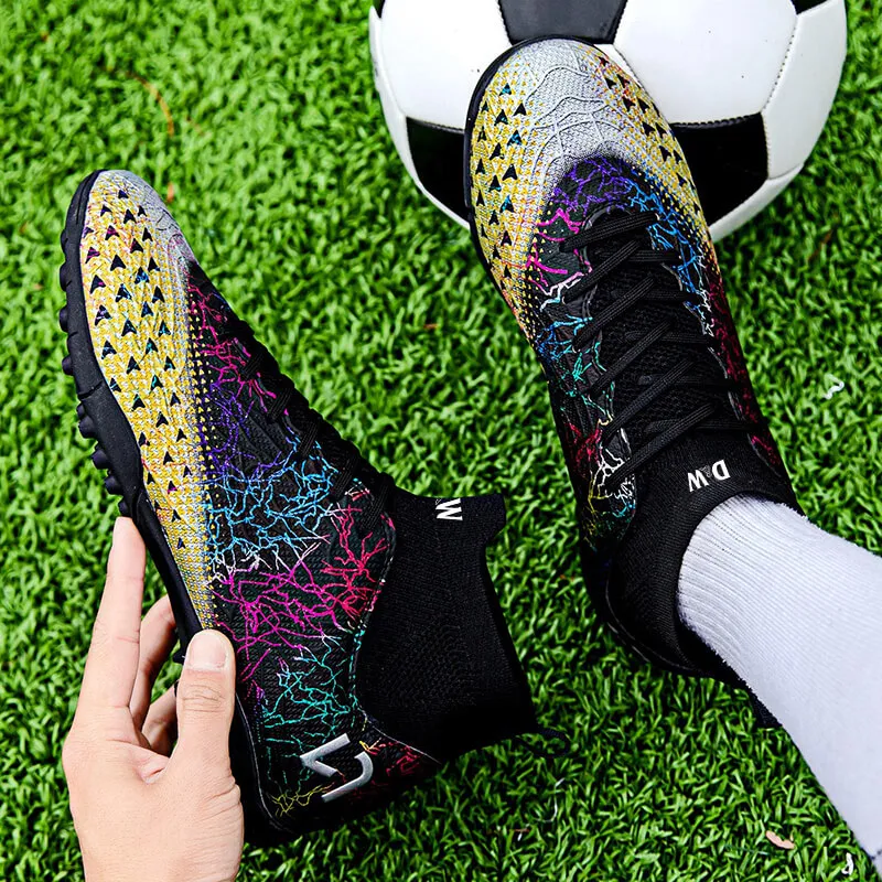 D&W Anti Slip Wear Resistant Soccer Shoes Men's-12