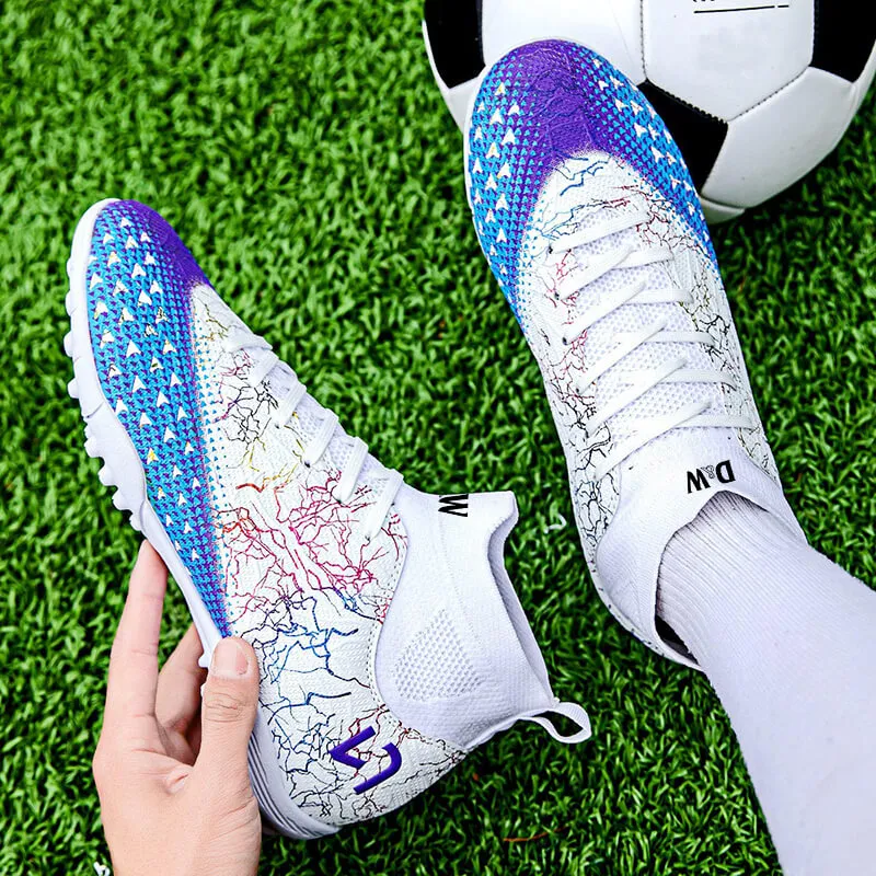 D&W Anti Slip Wear Resistant Soccer Shoes Men's-17