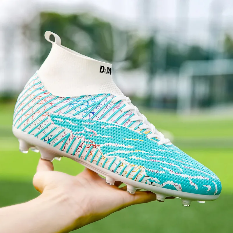 D&W Anti Slip Wear Resistant Soccer Shoes Men's-10
