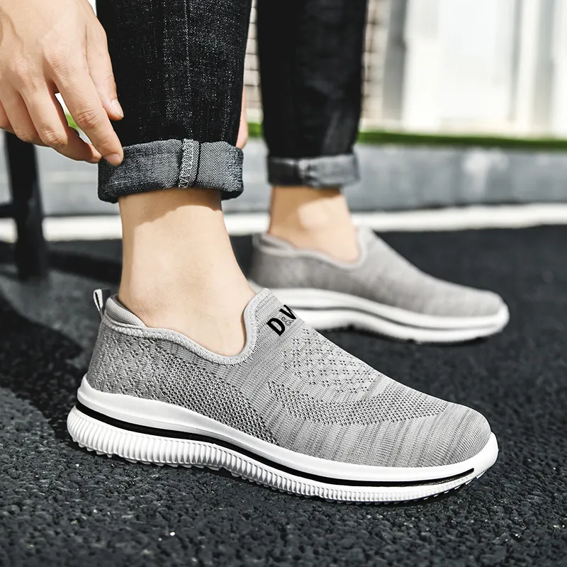 D&W Slip Resistant, Abrasion Resistant, Breathable Low Top Running Shoes Unisex-5