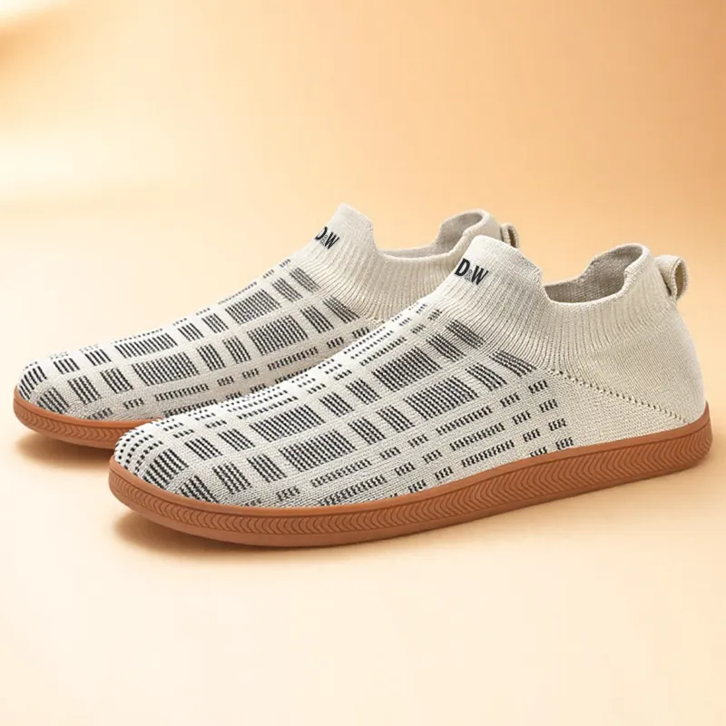 D&W Cushioning, Slip Resistant, Abrasion Resistant, Breathable Low Top Running Shoes Unisex-5