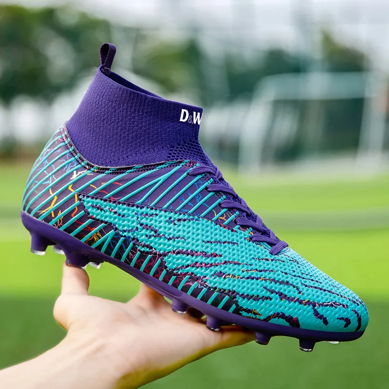 D&W Anti Slip Wear Resistant Soccer Shoes Men's-17