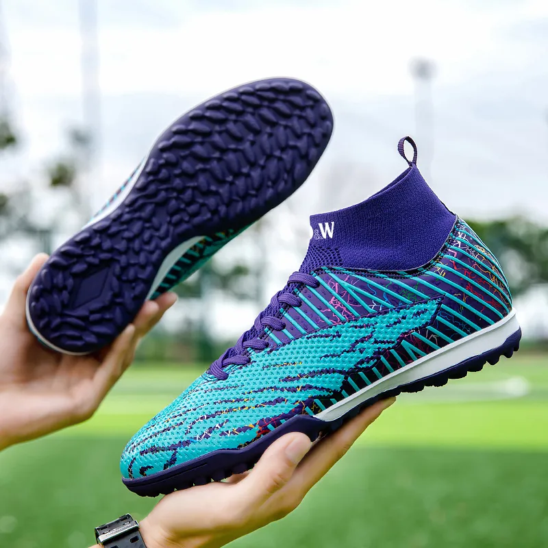 D&W Anti Slip Wear Resistant Soccer Shoes Unisex-17