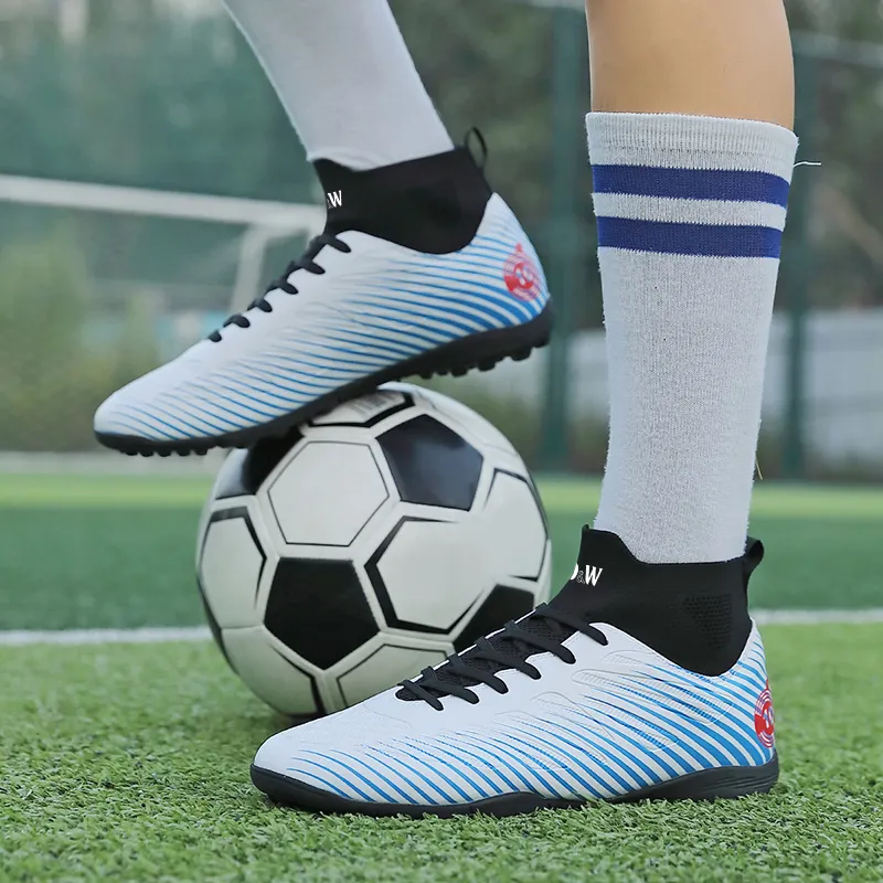 D&W Artificial Ground Slip Resistant Soccer Shoes Men's-4