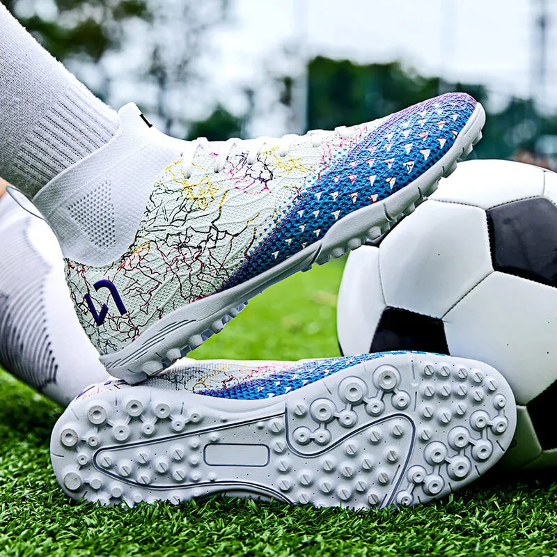D&W Anti Slip Wear Resistant Soccer Shoes Men's-18