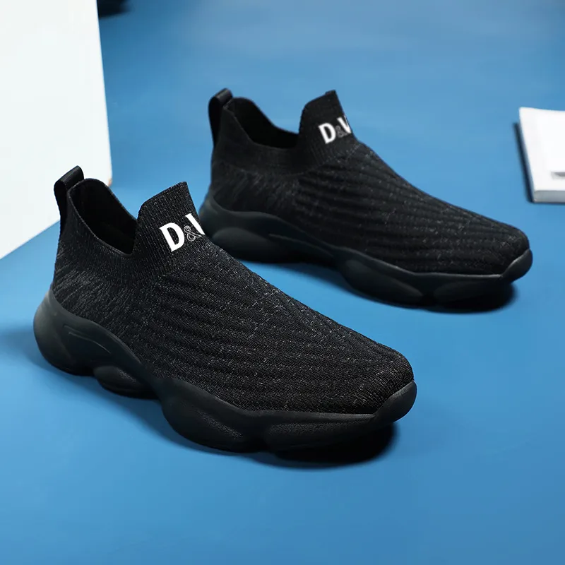 D&W Anti Slip And Wear Resistant Breathable Low Top Running Shoes Unisex-13