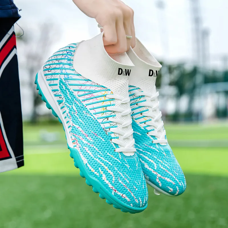 D&W Anti Slip Wear Resistant Soccer Shoes Unisex-10