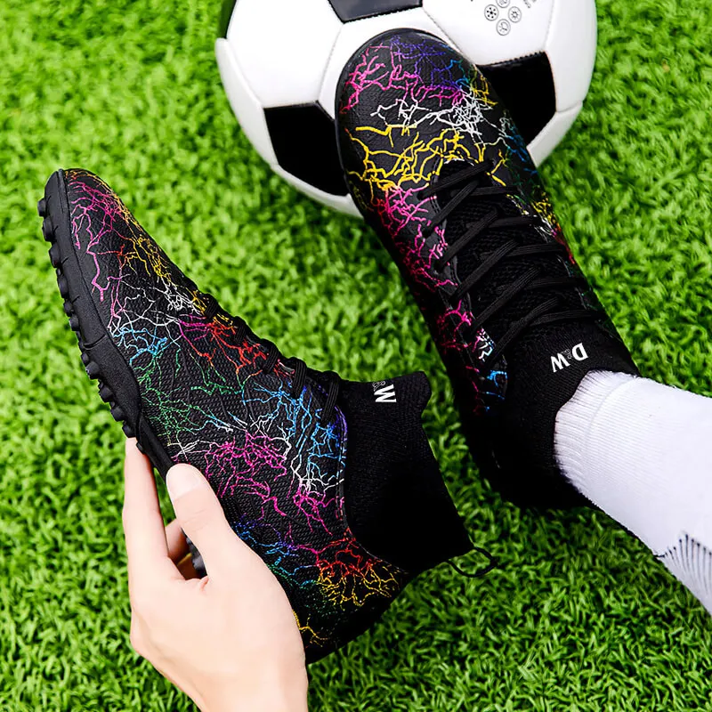 D&W Anti Slip Wear Resistant Soccer Shoes Unisex-14
