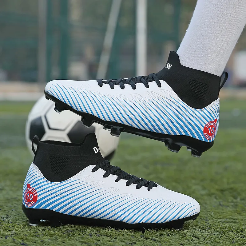 D&W Artificial Ground Slip Resistant Soccer Shoes Men's-2