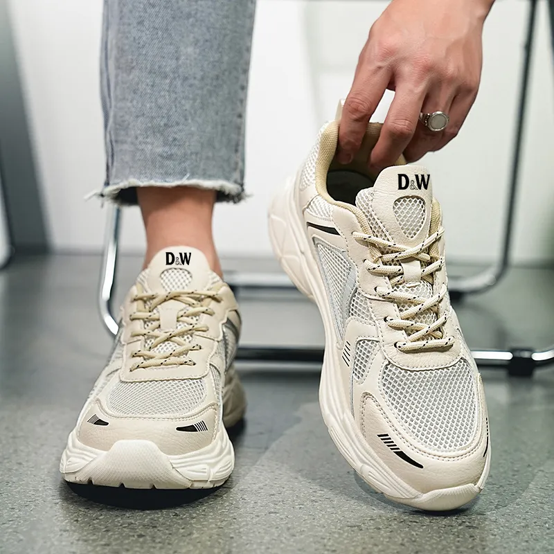 D&W Slip Resistant, Abrasion Resistant, Breathable Low Top Casual Running Shoes Unisex-22