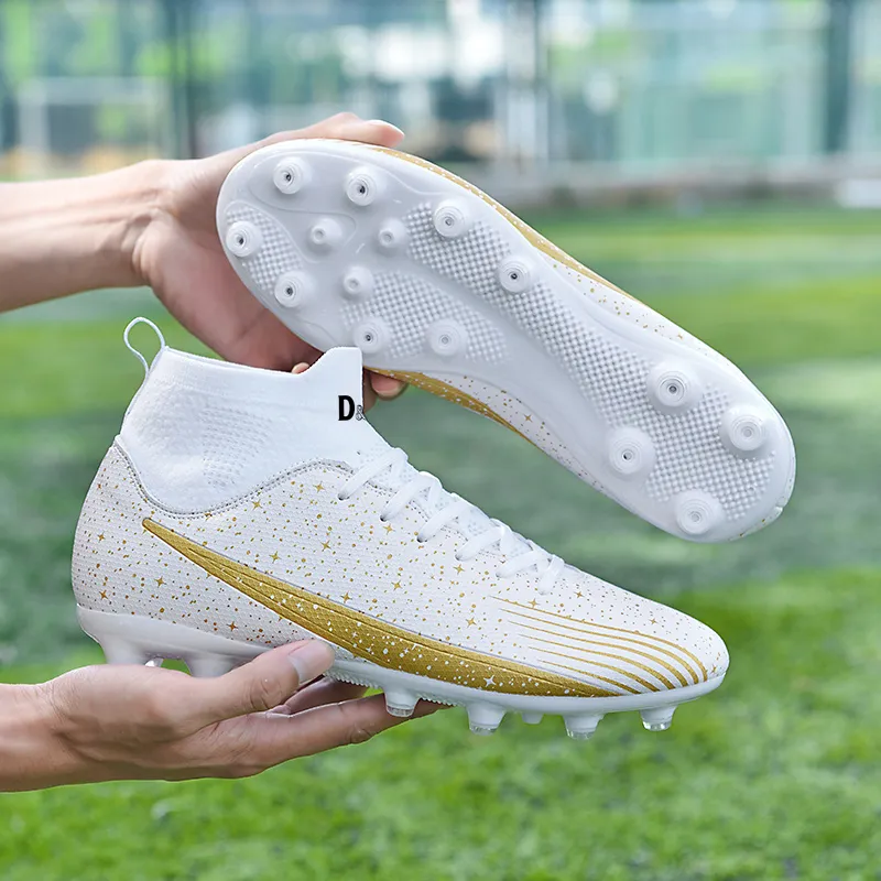 D&W Anti Slip Wear Resistant Soccer Shoes Unisex-6