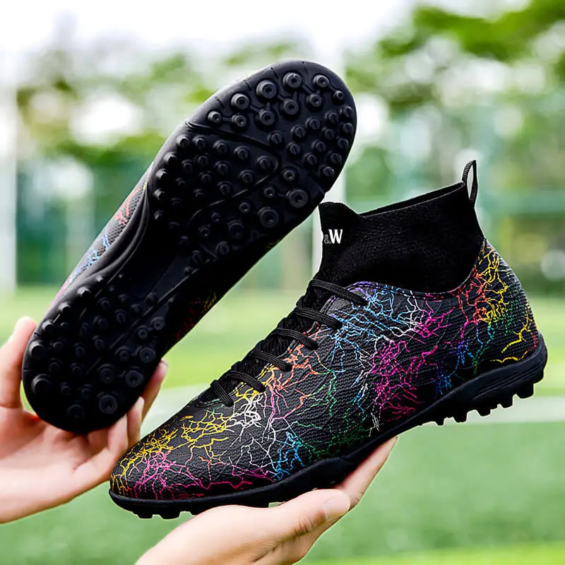 D&W Anti Slip Wear Resistant Soccer Shoes Unisex-13