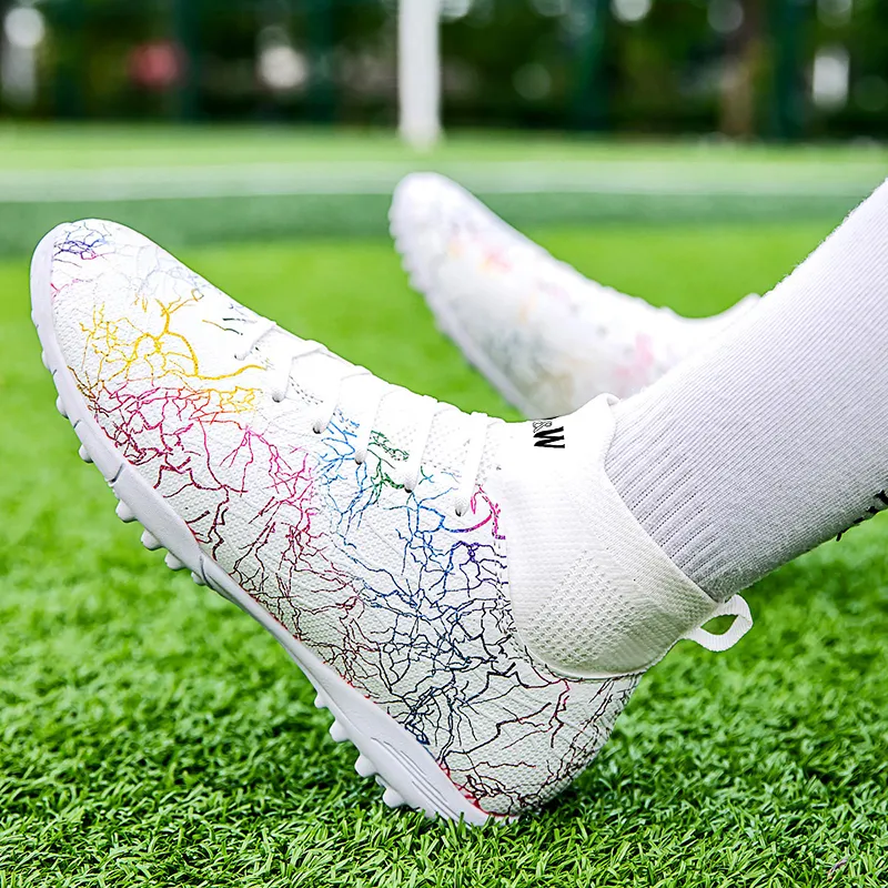 D&W Anti Slip Wear Resistant Soccer Shoes Unisex-6