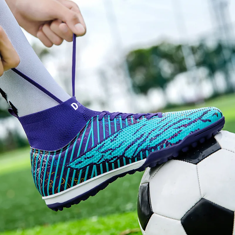 D&W Anti Slip Wear Resistant Soccer Shoes Unisex-19