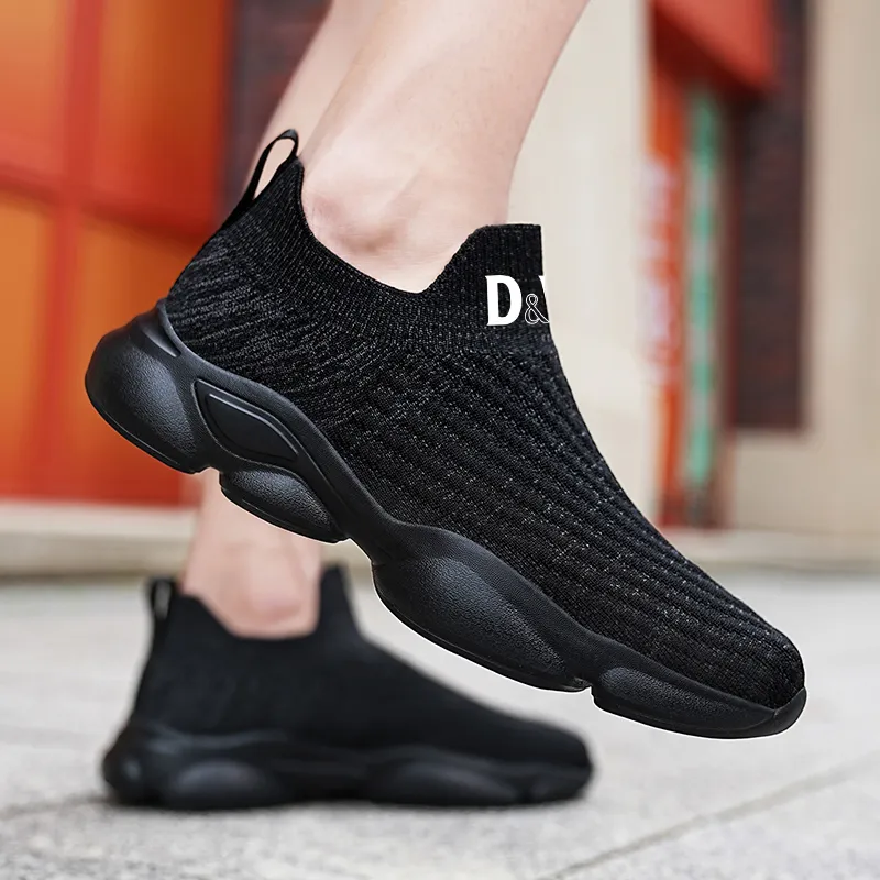 D&W Anti Slip And Wear Resistant Breathable Low Top Running Shoes Unisex-10