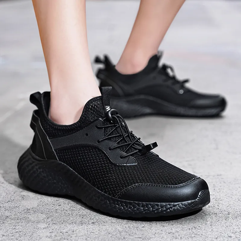 D&W Anti Slip And Wear Resistant Breathable Low Top Casual Mesh Sports Running Shoes Men's-14