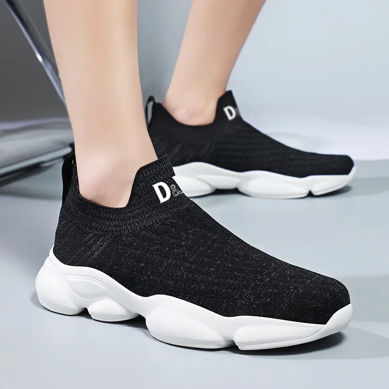 D&W Anti Slip And Wear Resistant Breathable Low Top Running Shoes Unisex-16