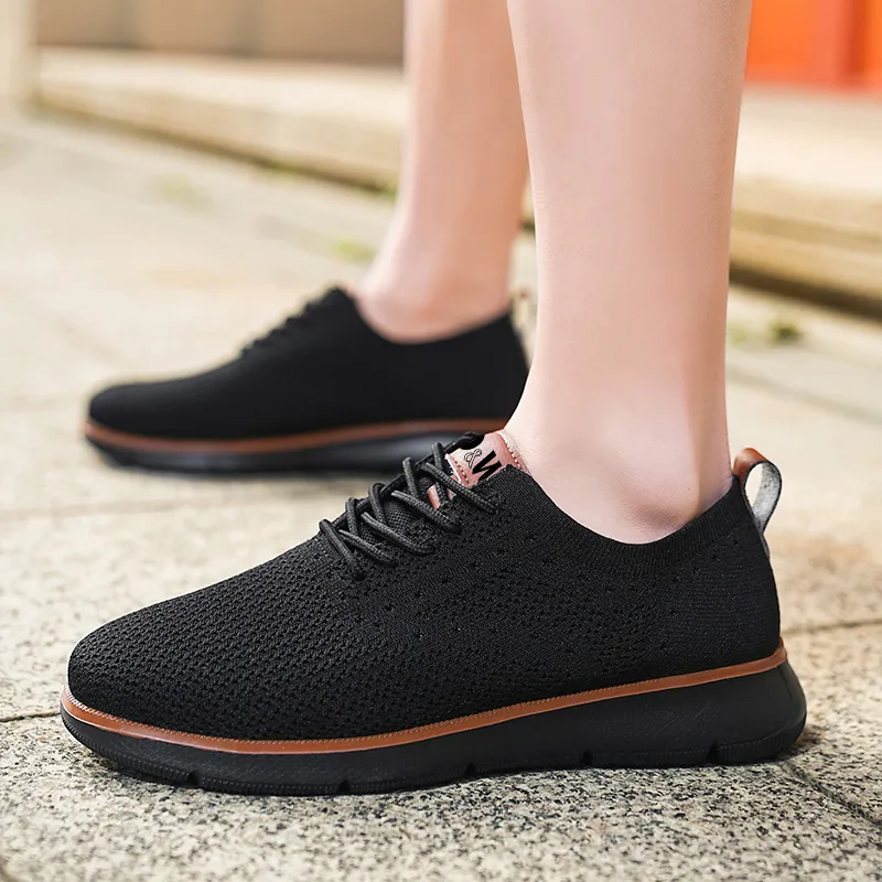 D&W Slip Resistant, Abrasion Resistant, Breathable Low Top Casual Shoes Men's-3