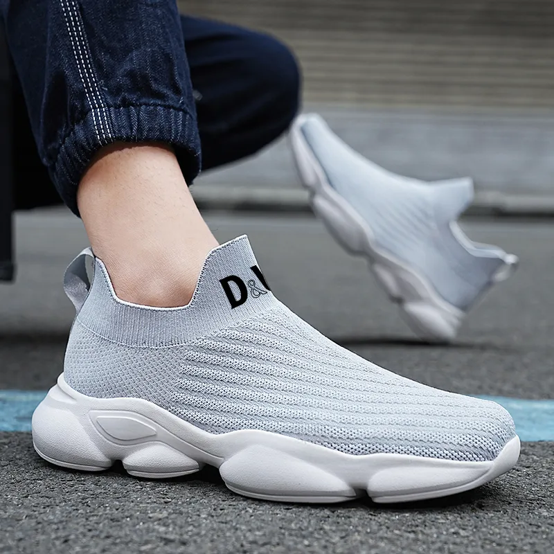 D&W Anti Slip And Wear Resistant Breathable Low Top Running Shoes Unisex-2