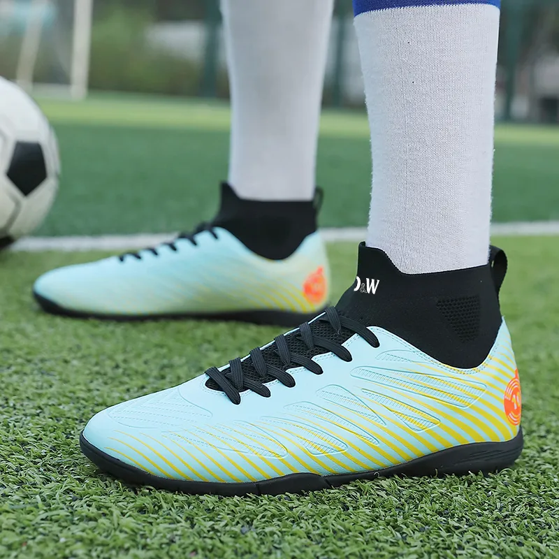 D&W Artificial Ground Slip Resistant Soccer Shoes Men's-7