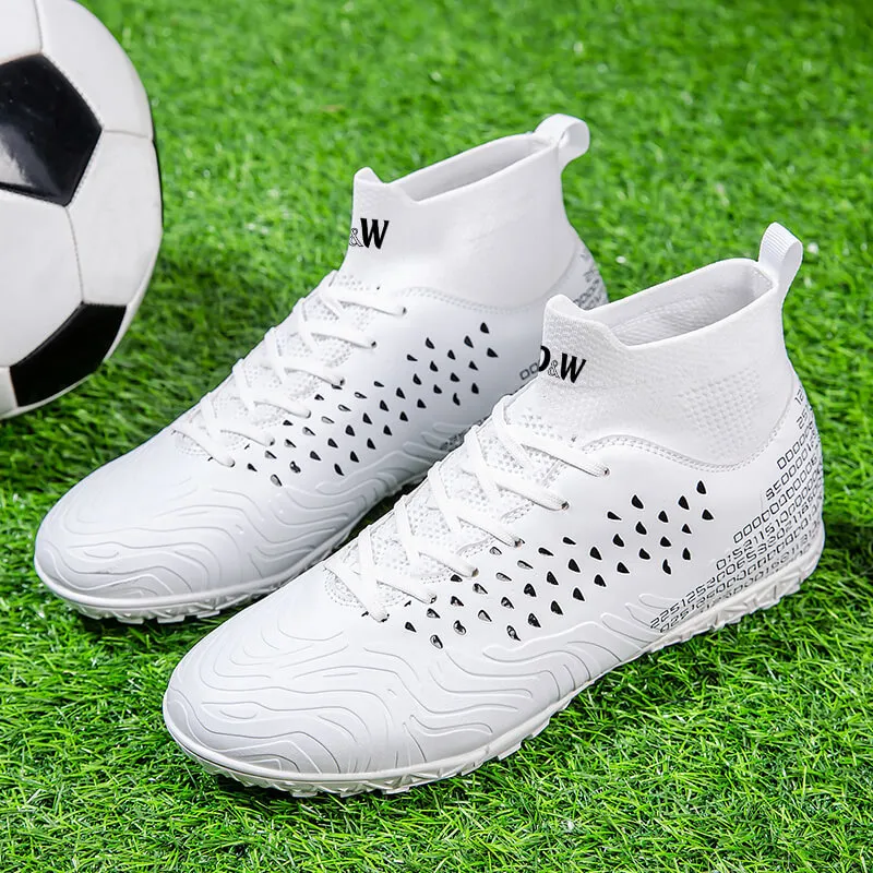 D&W Anti Slip Wear Resistant Soccer Shoes Unisex-9