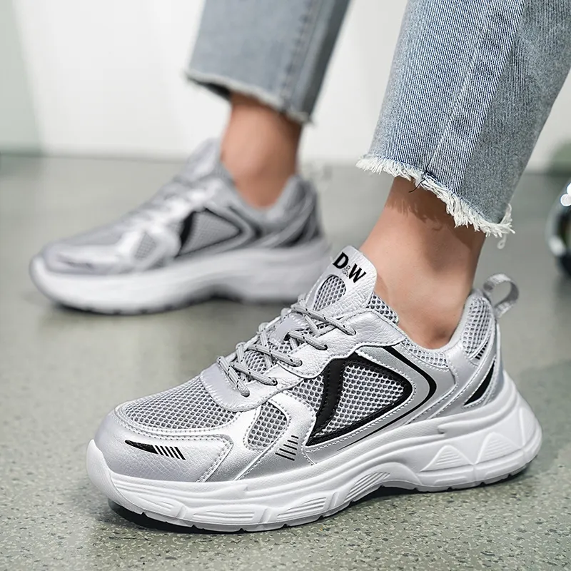 D&W Slip Resistant, Abrasion Resistant, Breathable Low Top Casual Running Shoes Unisex-17