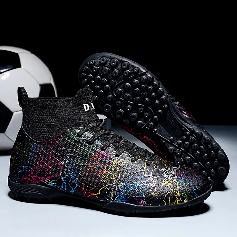 D&W Anti Slip Wear Resistant Soccer Shoes Unisex-10