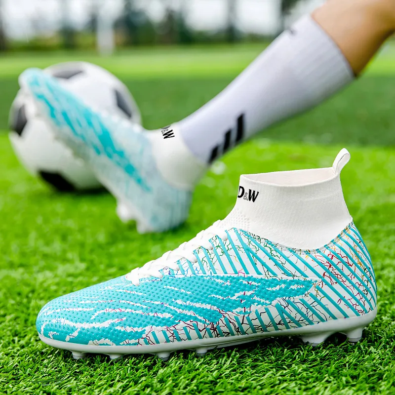 D&W Anti Slip Wear Resistant Soccer Shoes Men's-13