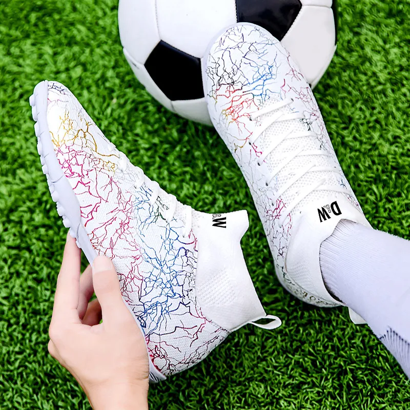 D&W Anti Slip Wear Resistant Soccer Shoes Unisex-5