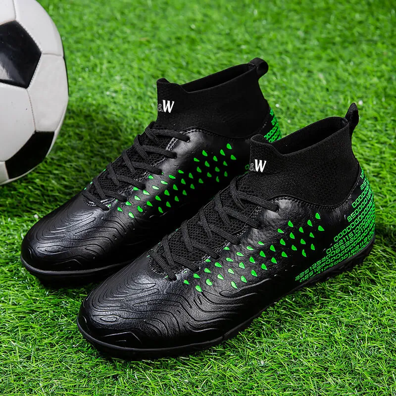 D&W Anti Slip Wear Resistant Soccer Shoes Unisex-4