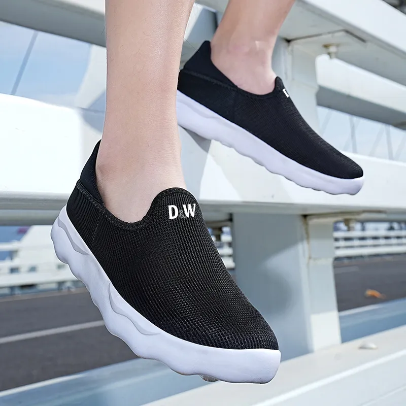 D&W Slip Resistant, Abrasion Resistant, Breathable Low Top Casual Shoes Unisex-7