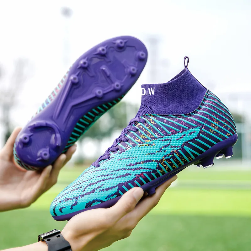 D&W Anti Slip Wear Resistant Soccer Shoes Men's-16