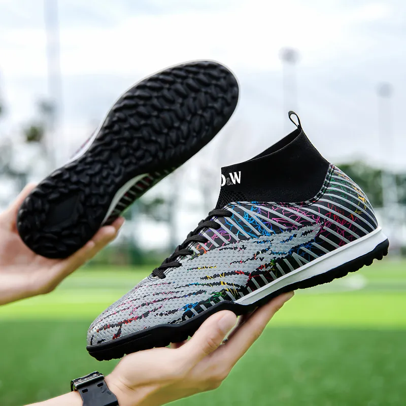 D&W Anti Slip Wear Resistant Soccer Shoes Unisex-3