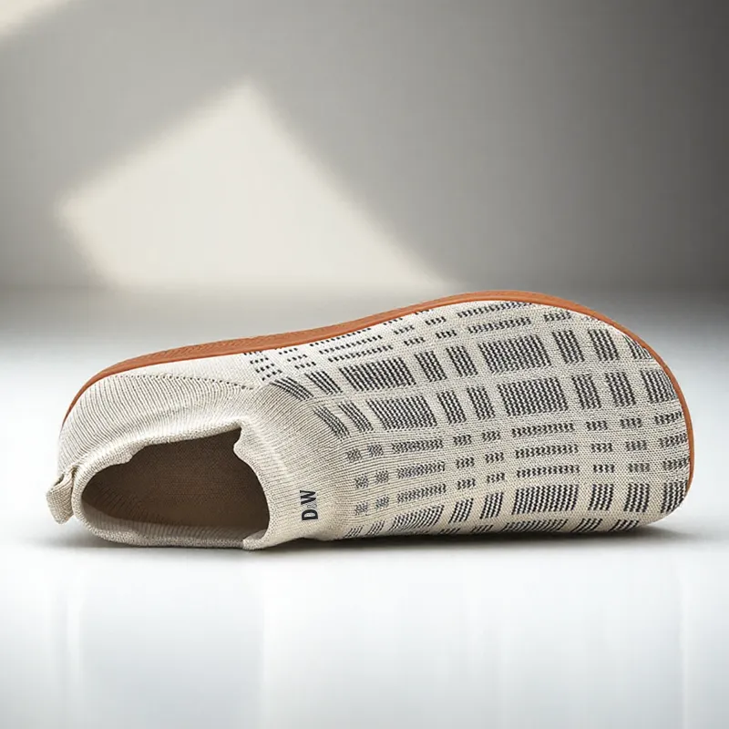 D&W Cushioning, Slip Resistant, Abrasion Resistant, Breathable Low Top Running Shoes Unisex-6