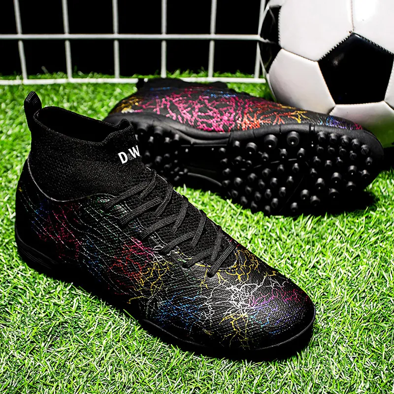 D&W Anti Slip Wear Resistant Soccer Shoes Unisex-12