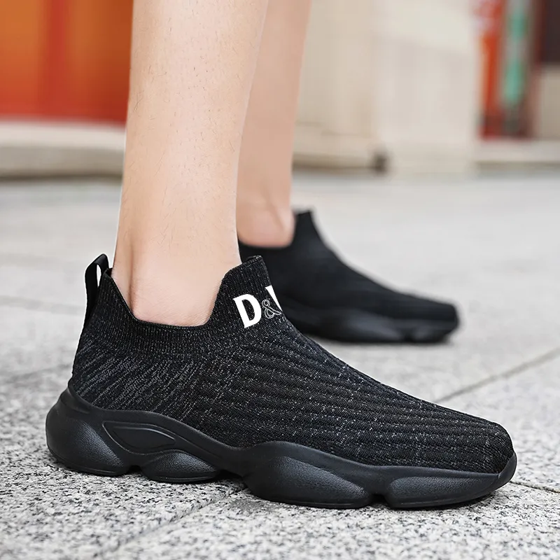 D&W Anti Slip And Wear Resistant Breathable Low Top Running Shoes Unisex-9