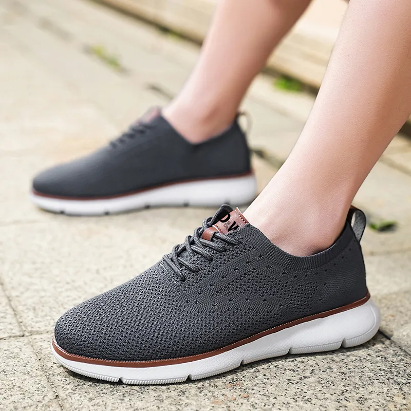 D&W Slip Resistant, Abrasion Resistant, Breathable Low Top Casual Shoes Men's-13