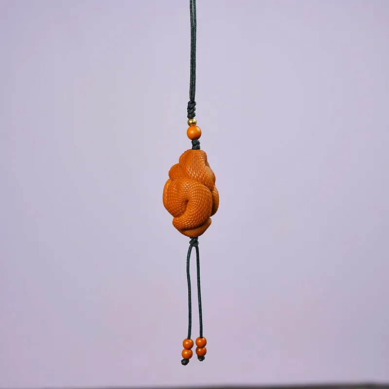 LANPIN Olive Pit Pendants Unisex-4