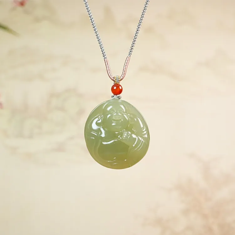 LANPIN Hetian Jade Pendants Jasper Unisex-5