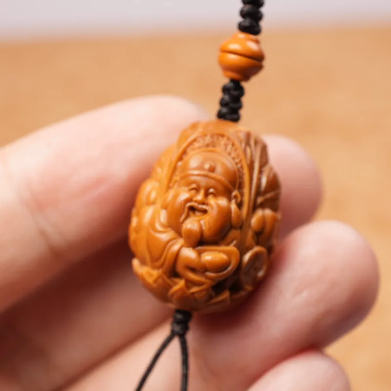 LANPIN Olive Pit Pendants Unisex-4