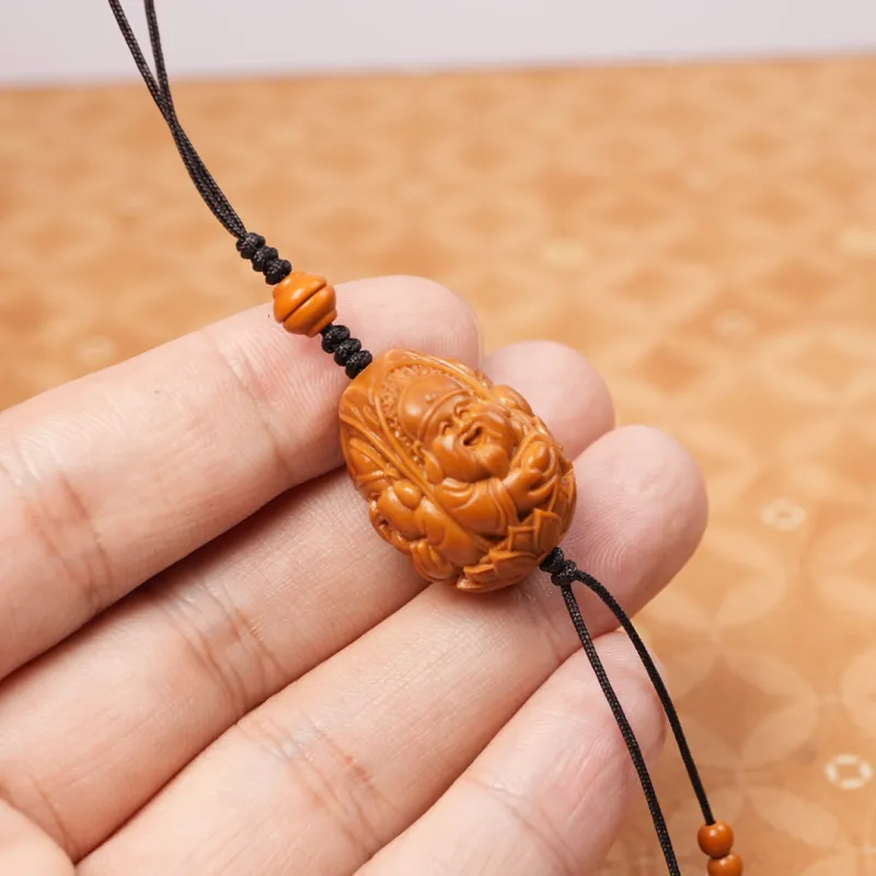 LANPIN Olive Pit Pendants Unisex-3